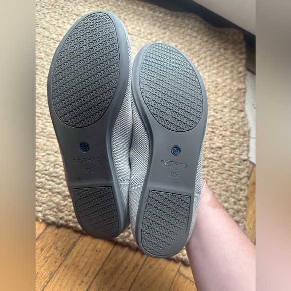 RARE Rothy’s The Flat Flax Birdseye Ballet Flat Shoes Size 10.5 *RETIRED Color* - Picture 4 of 4